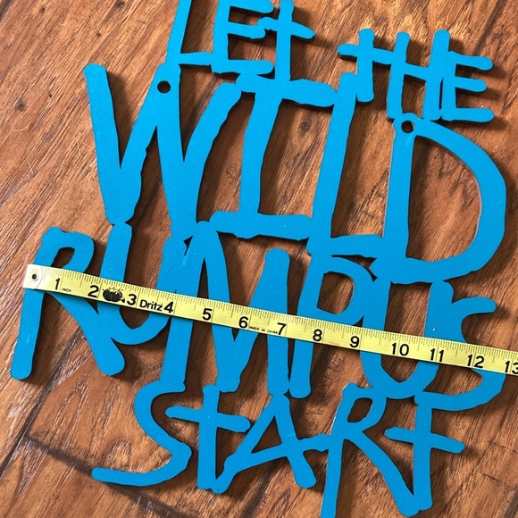 ❌LAST DAY: donating❌ Wild rumpus room wooden sign room decor handmade - Picture 6 of 6